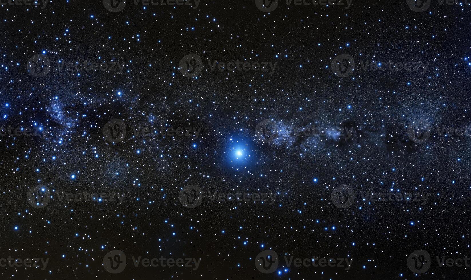 Crux constellation shining brightly, stars twinkling photo