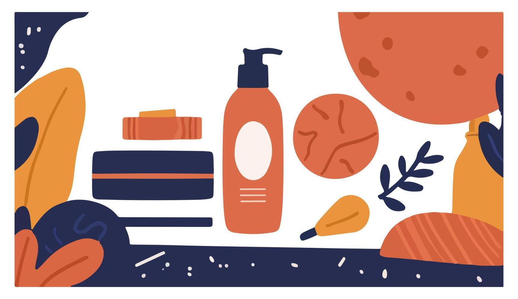Creative Product Promotion Template Illustration with Modern Design vector