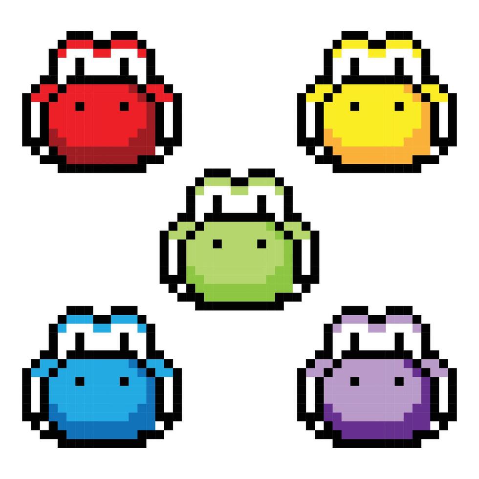 Dino Yoshi Game Pixel vector