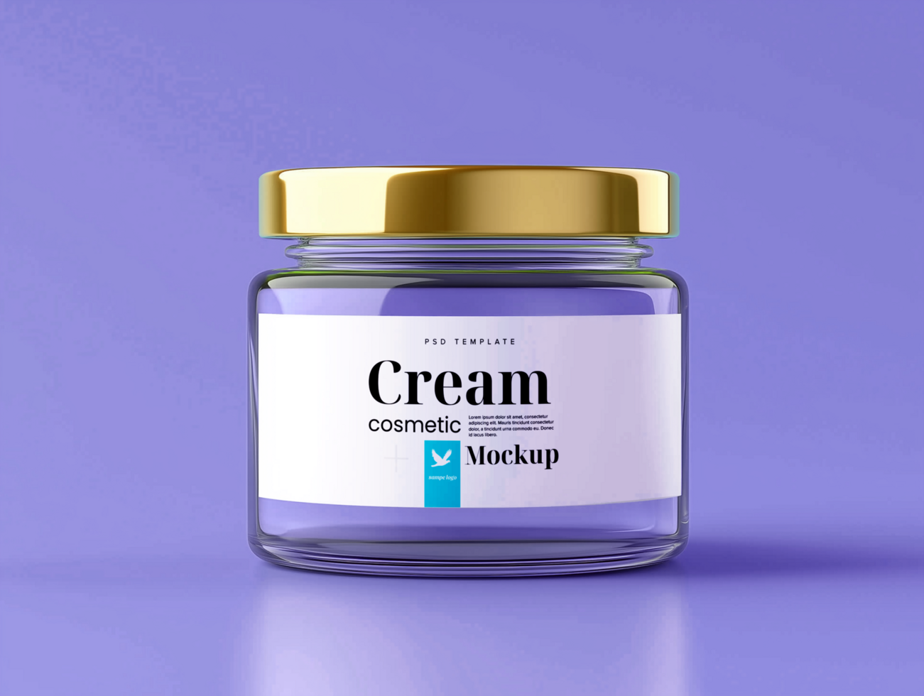 3D Mockup for Luxury Beauty Packaging psd