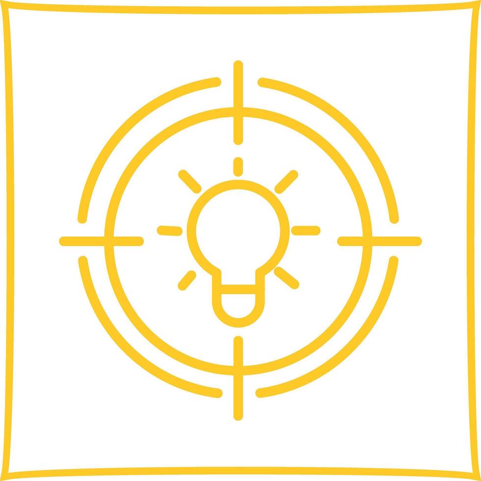 Idea Icon Design vector