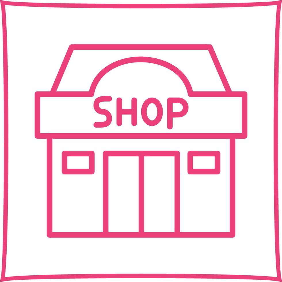 Store Icon Design vector