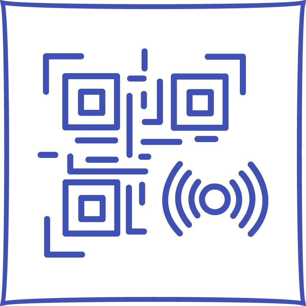 37 - QR Code Wi-Fi.eps vector