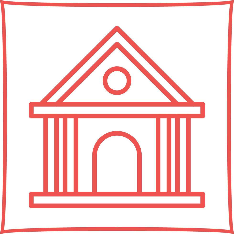 Bank Icon Design vector