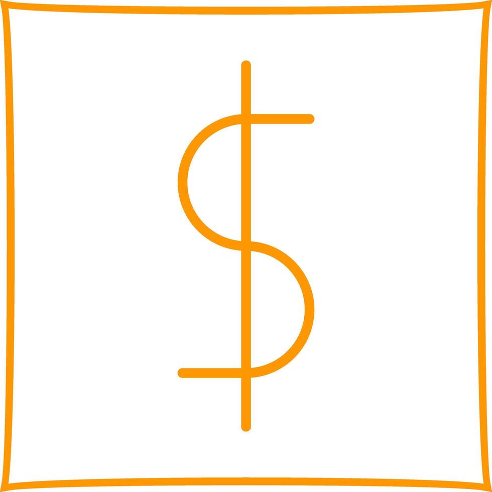 Dollar Icon Design vector