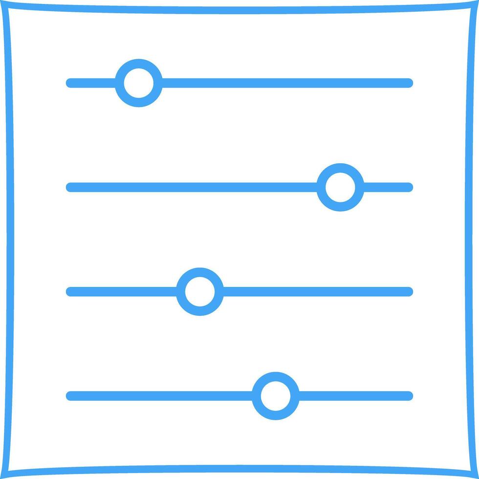 Filtering Icon Design vector