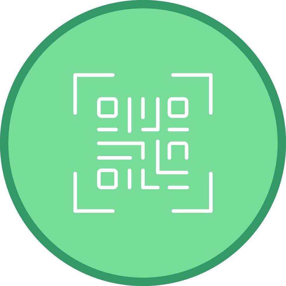 QR Code Generator Icon Design vector