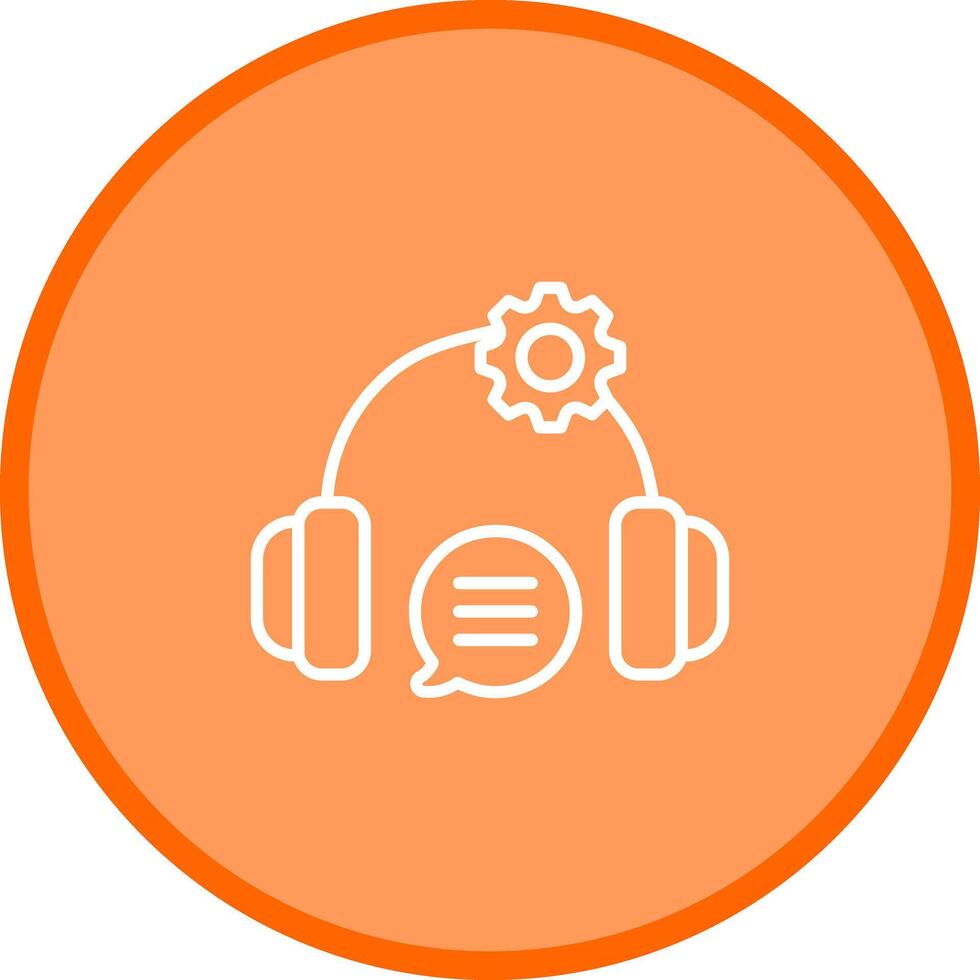 Technical Support Icon Design vector