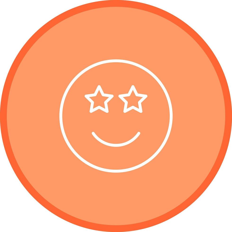 Star-Struck Icon Design vector