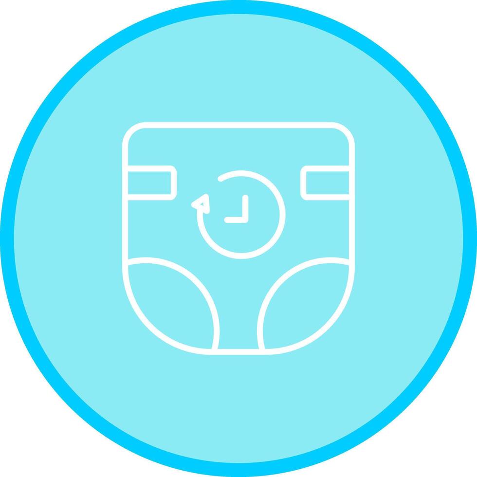 Diaper Duty Icon Design vector