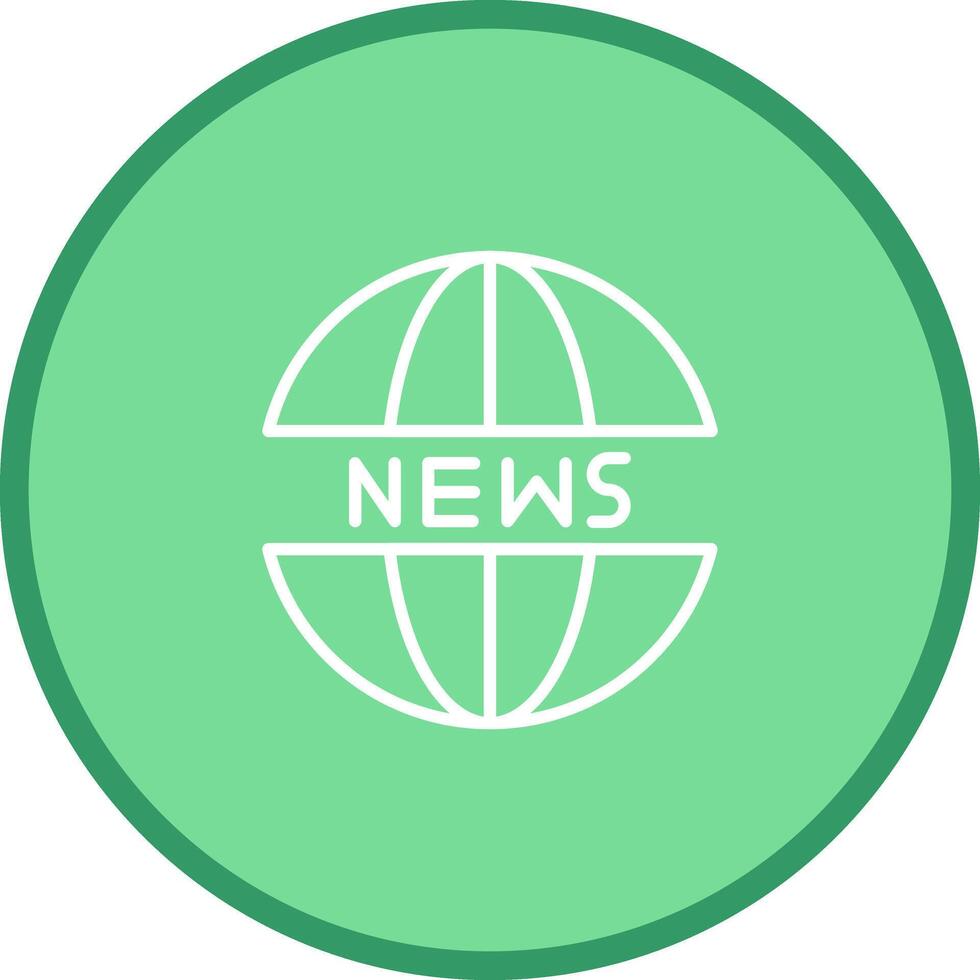 News Website Icon Design vector