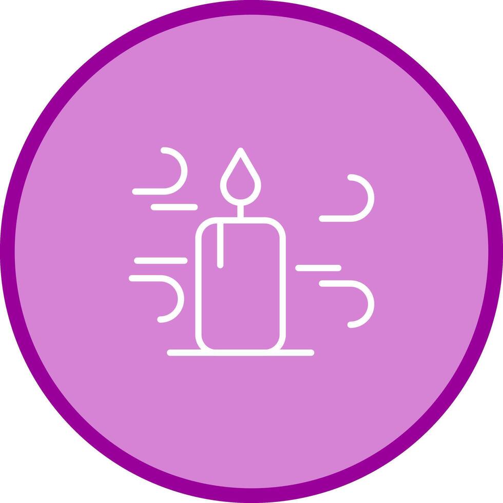 Blowing Candles Icon Design vector