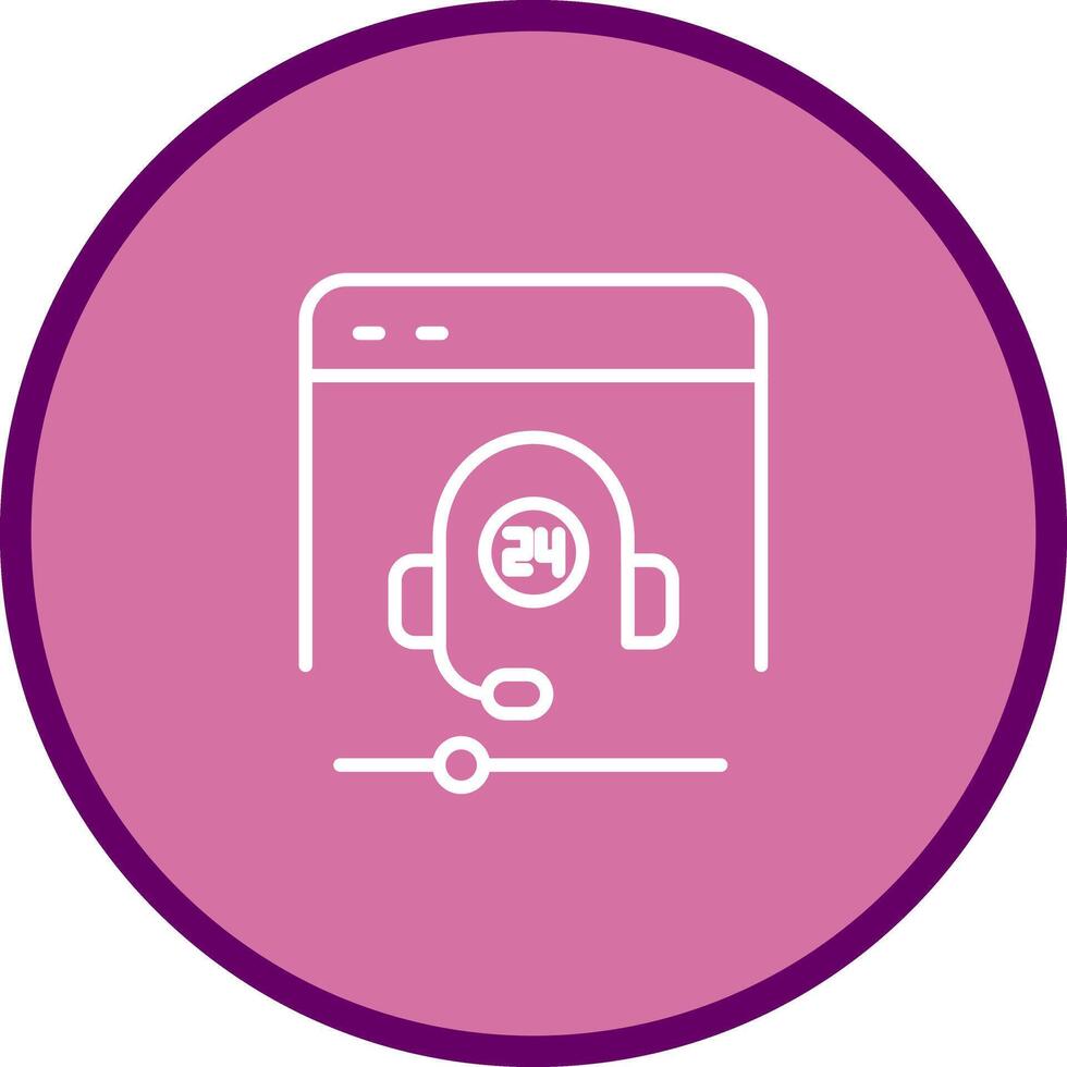 Support Forum Icon Design vector
