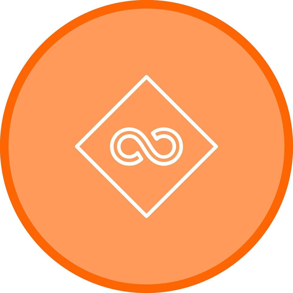 Infinity Sign Icon Design vector