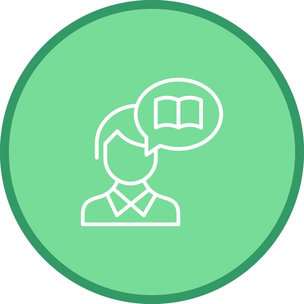 Storytelling Icon Design vector
