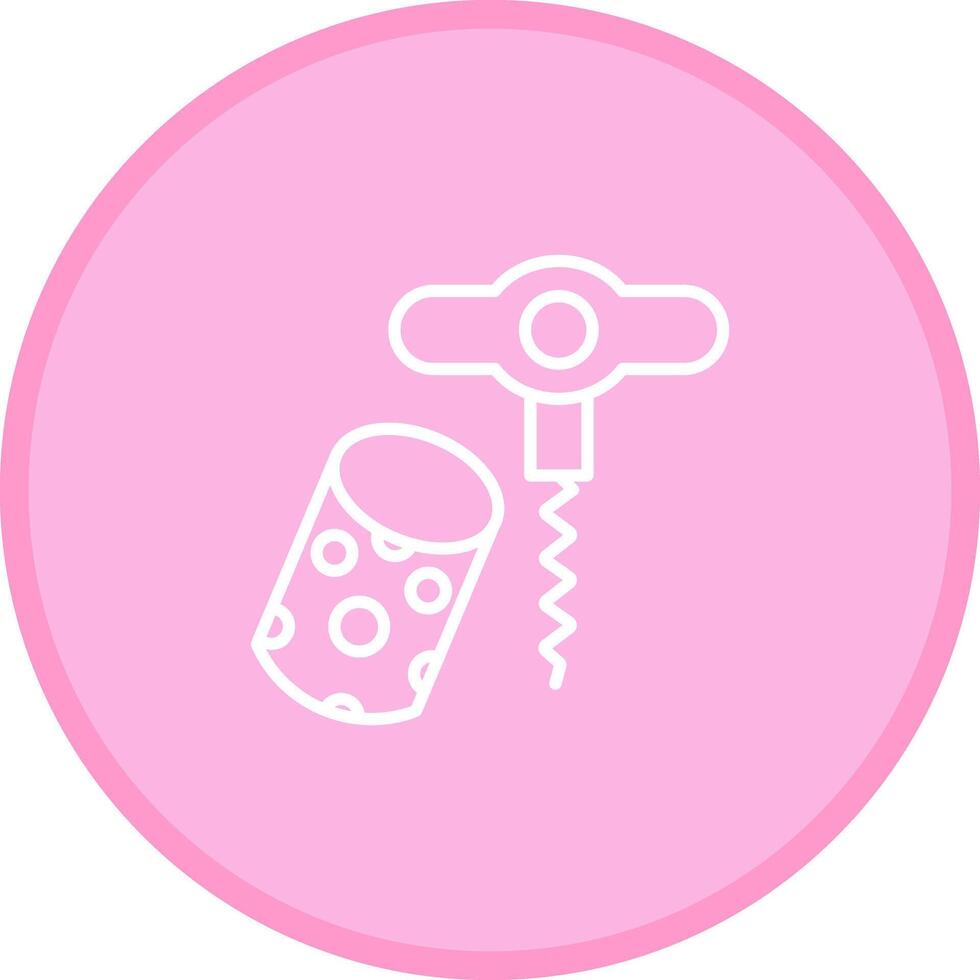 Wine Cork Icon Design vector