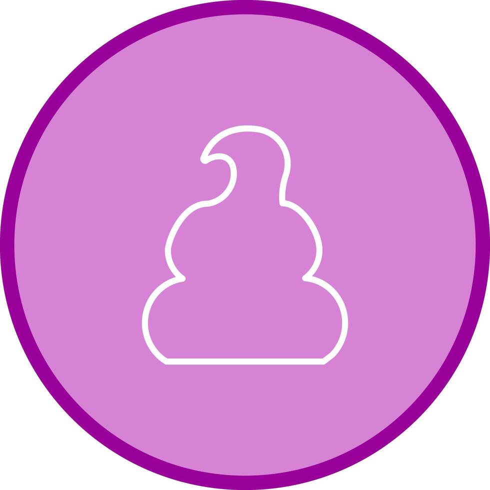 Pile of Poo Icon Design vector