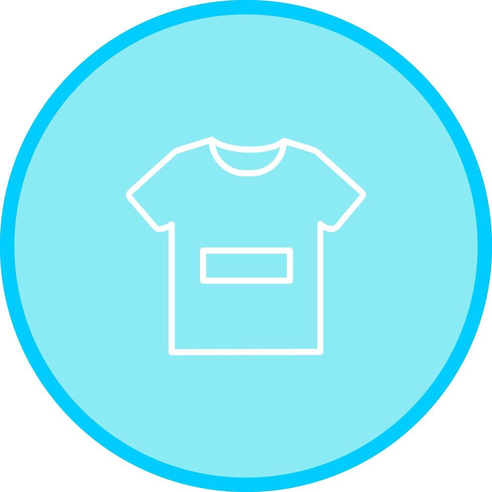 T-Shirt Icon Design vector