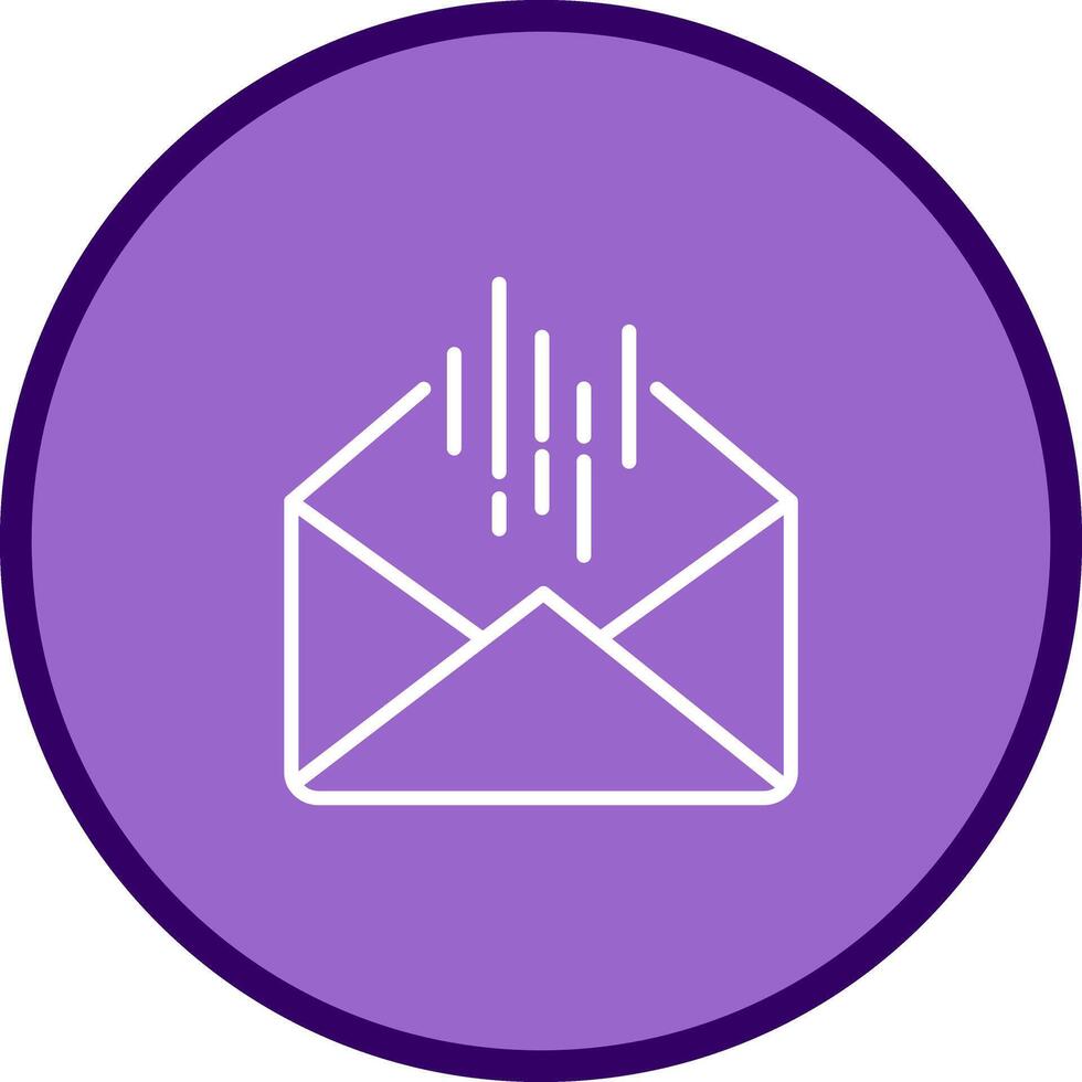 Mail Sorting Icon Design vector