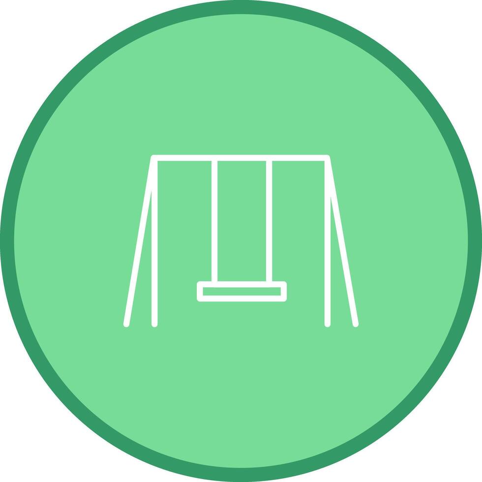 Swing Time Icon Design vector