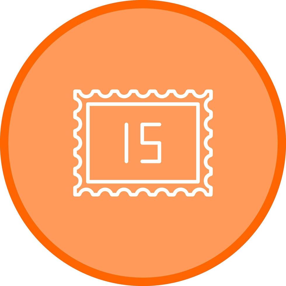 Postage Due Icon Design vector