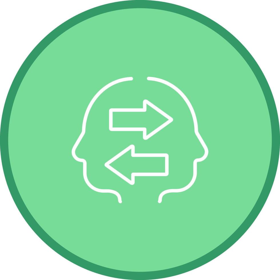 Knowledge Sharing Icon Design vector