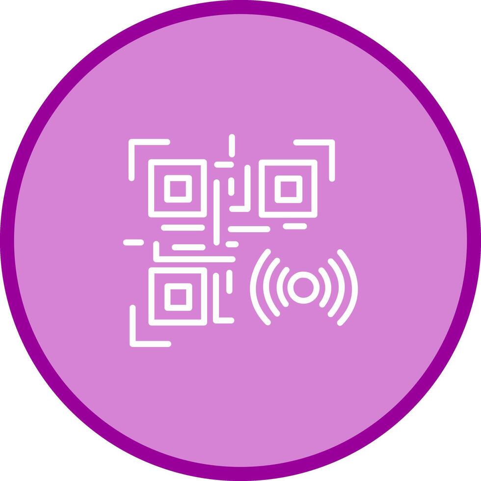 37 - QR Code Wi-Fi.eps vector