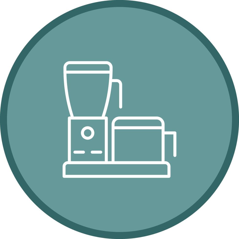 Food Processor Icon Design vector