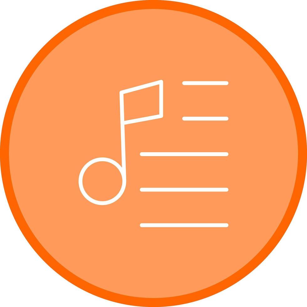 Party Playlist Icon Design vector
