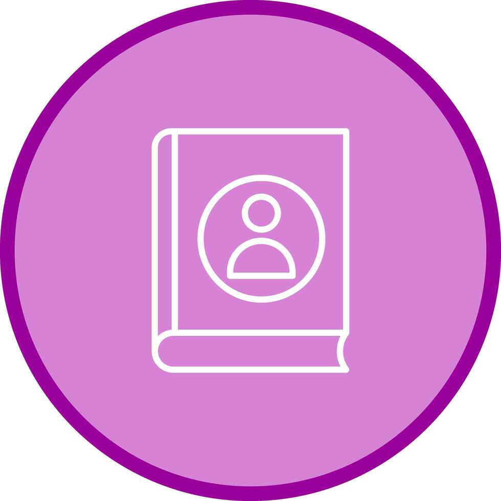 Employee Handbook Icon Design vector