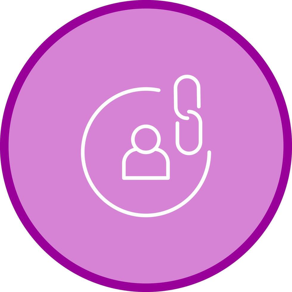 Contact Links Icon Design vector