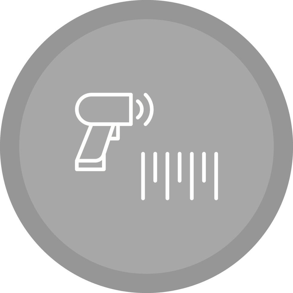 Barcode Scanner Icon Design vector