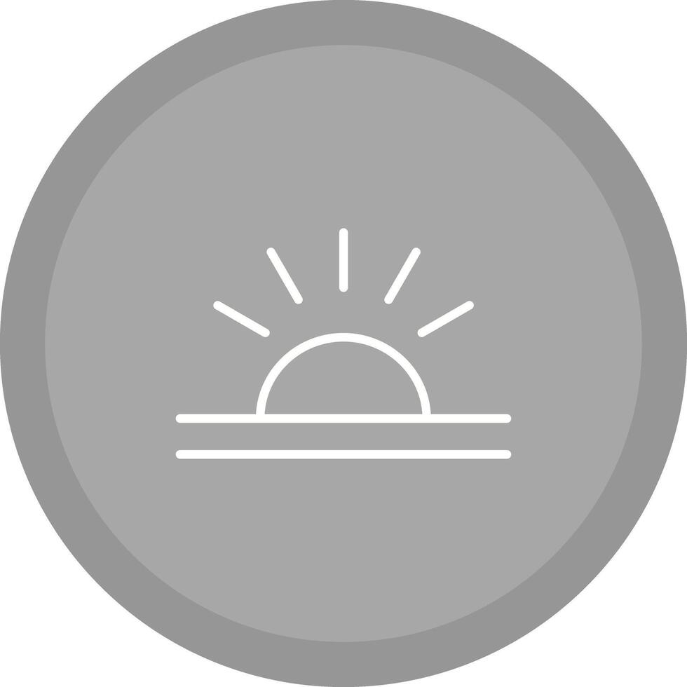 Sunrise Icon Design vector
