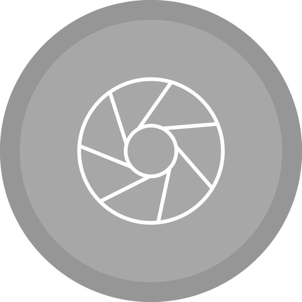 Aperture Artifacts Icon Design vector