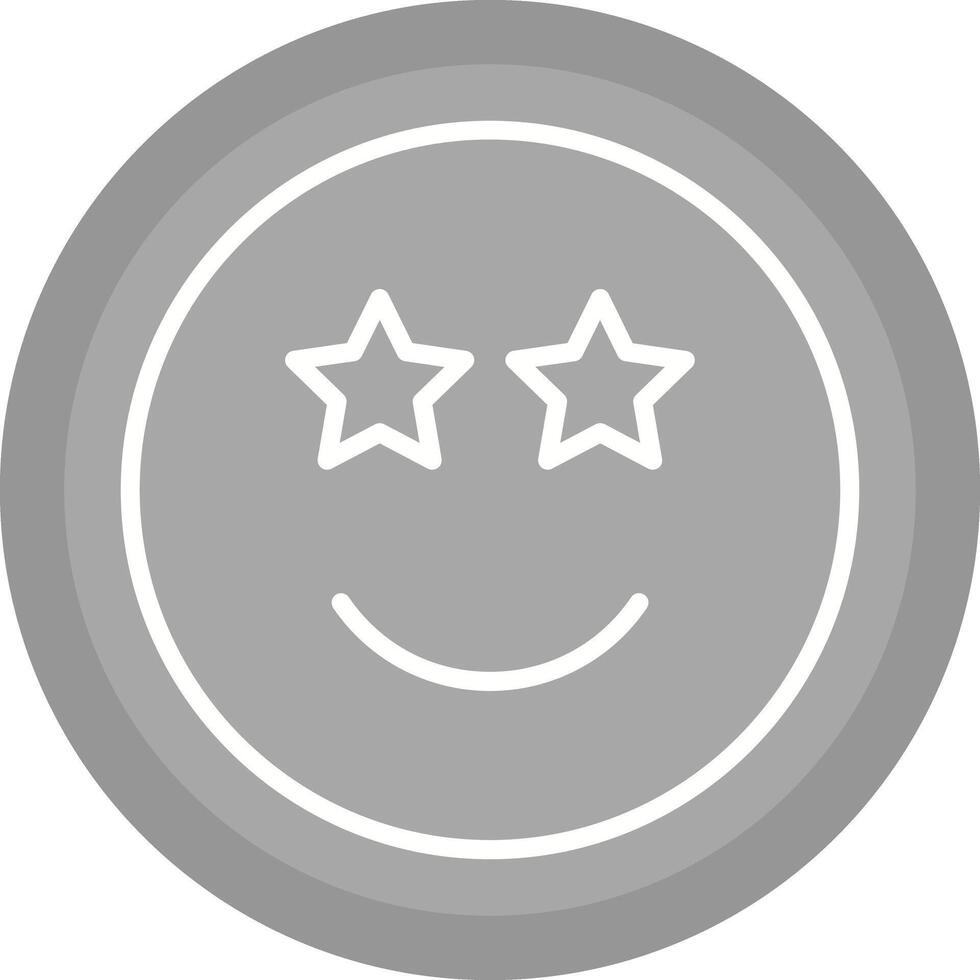 Star-Struck Icon Design vector