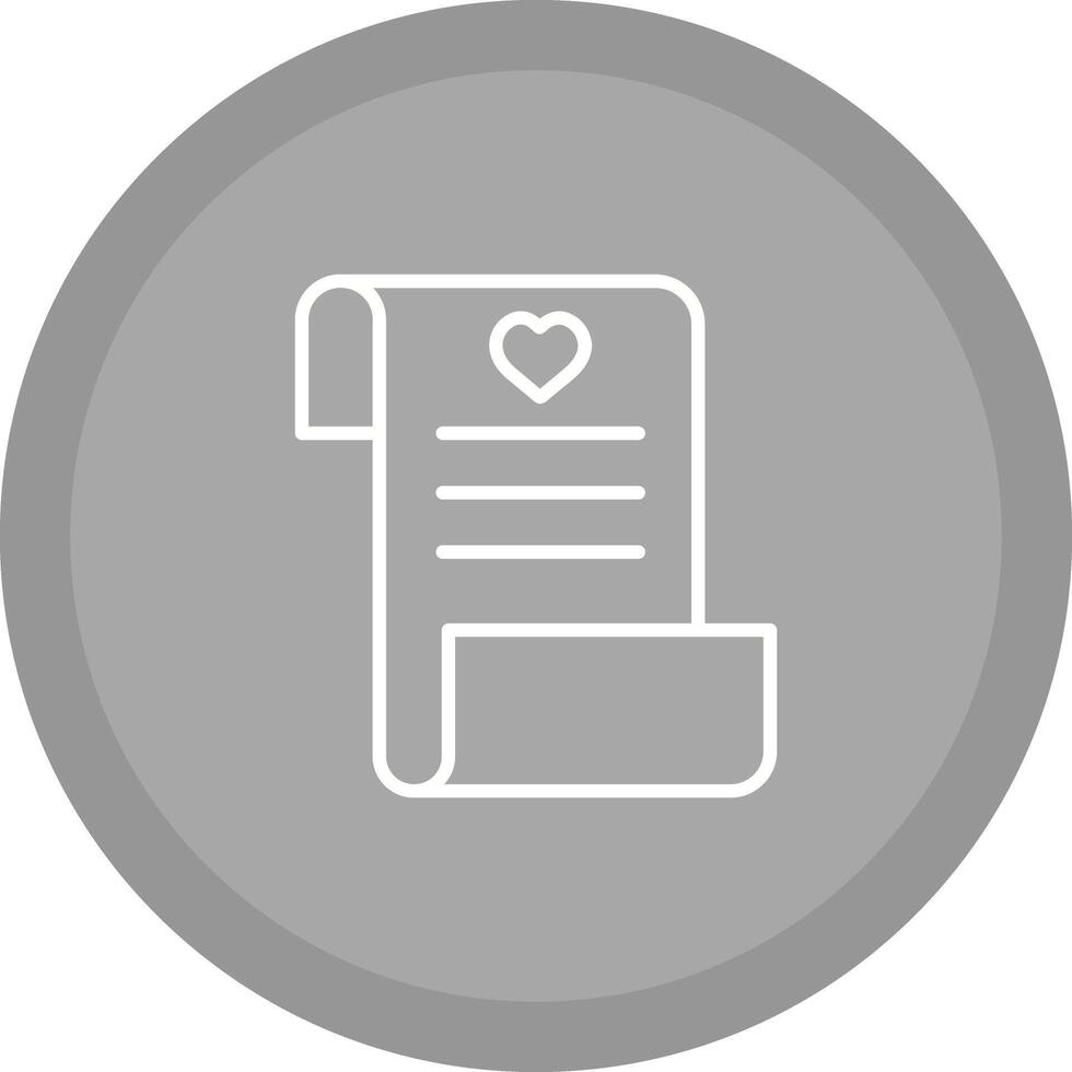 Wishlist Icon Design vector