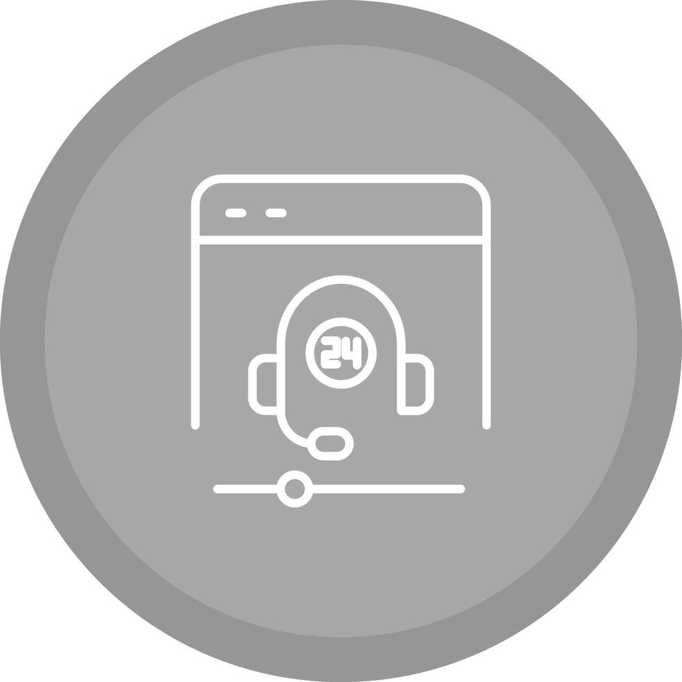 Support Forum Icon Design vector