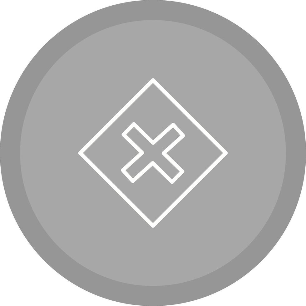 Multiplication Sign Icon Design vector