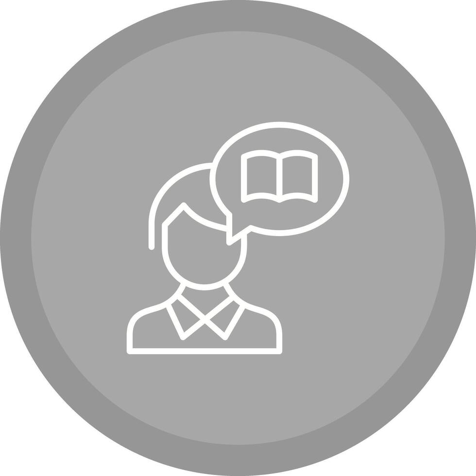 Storytelling Icon Design vector