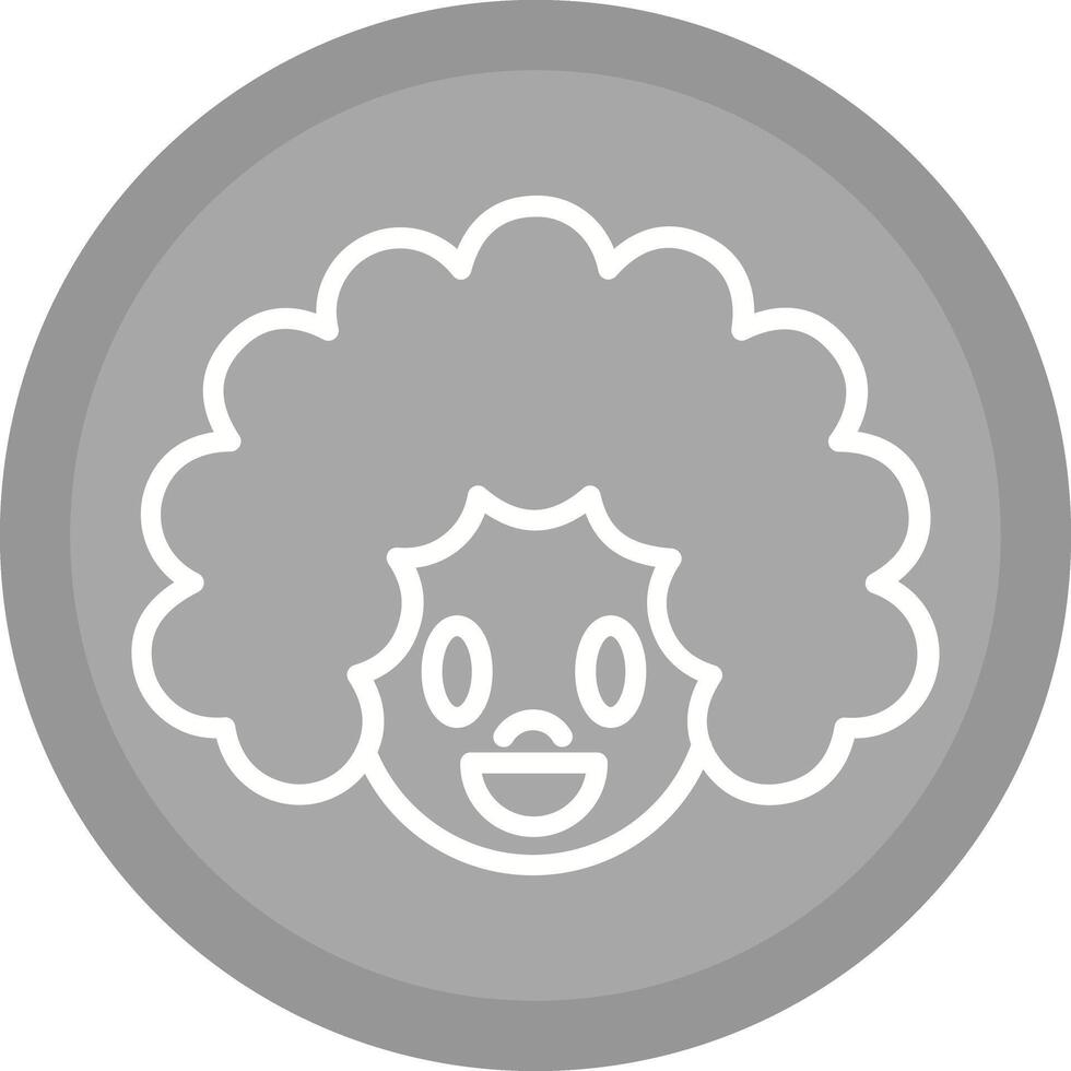 Clown Face Icon Design vector
