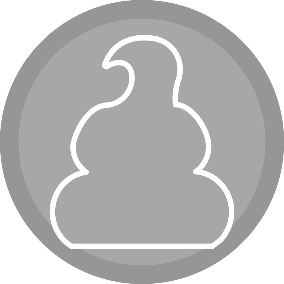Pile of Poo Icon Design vector
