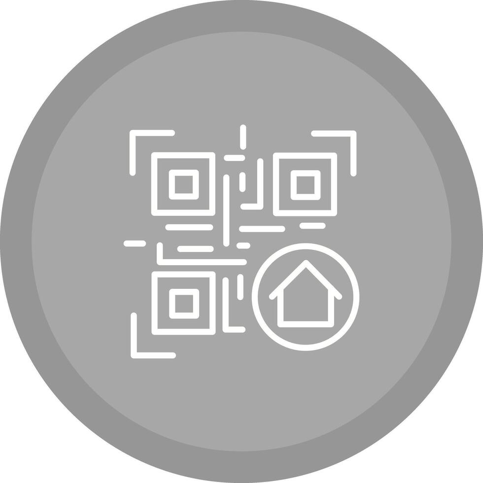 QR Code Menu Icon Design vector