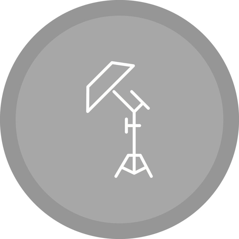 Photography Reflectors Icon Design vector