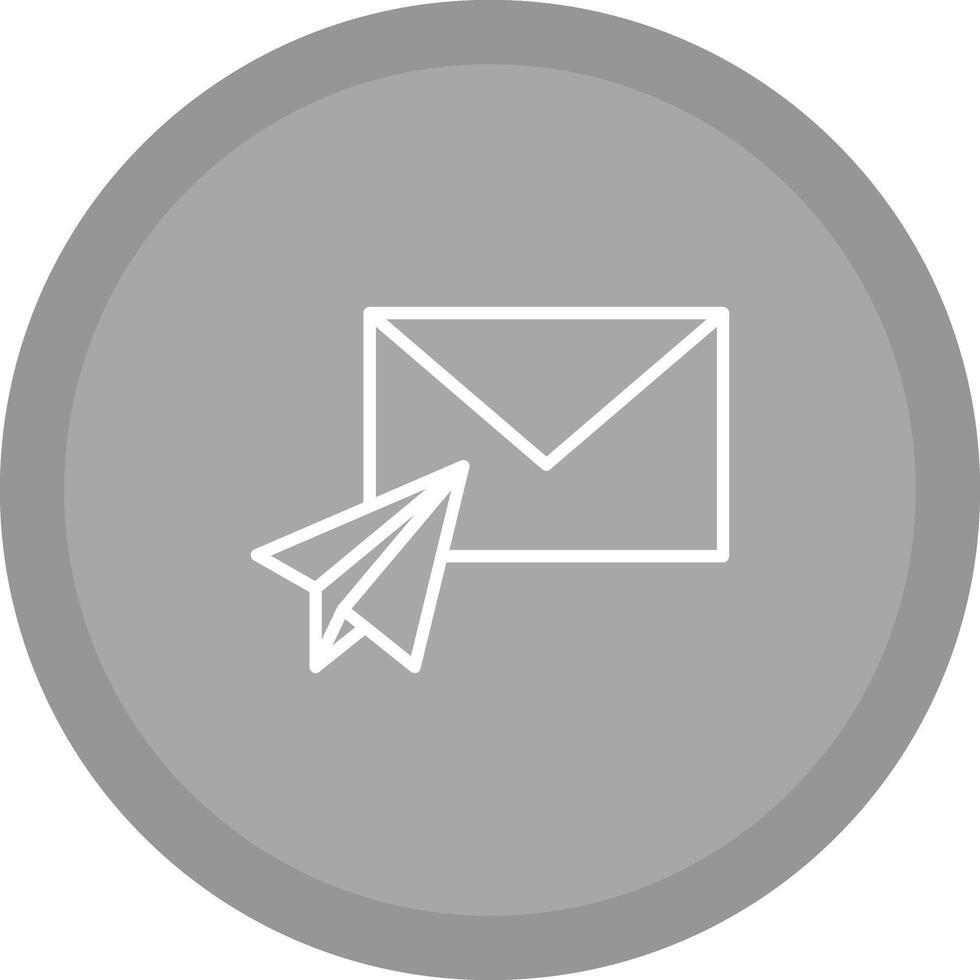Airmail Icon Design vector