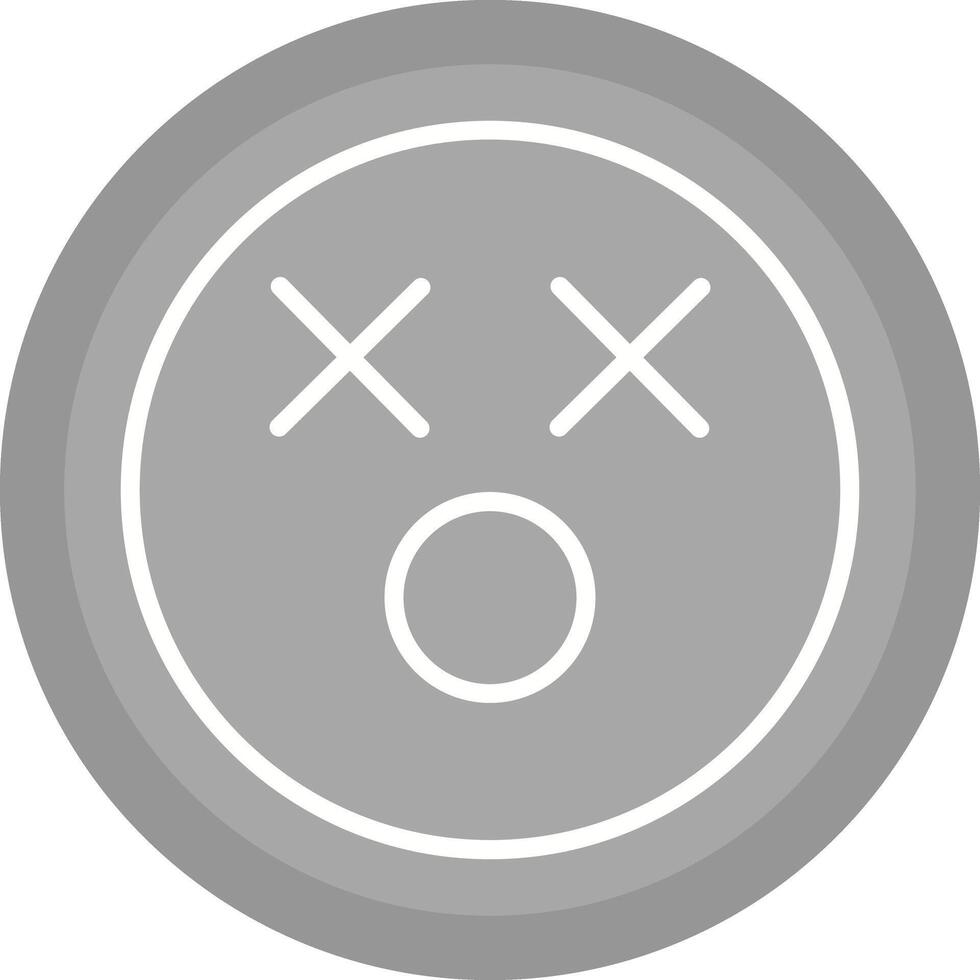 Dizzy Face Icon Design vector