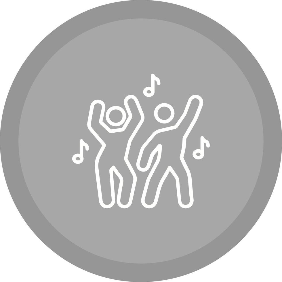 Music and Dance Icon Design vector