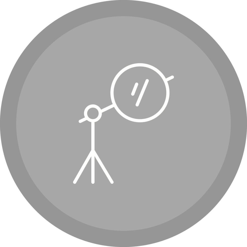 Photography Reflectors Icon Design vector