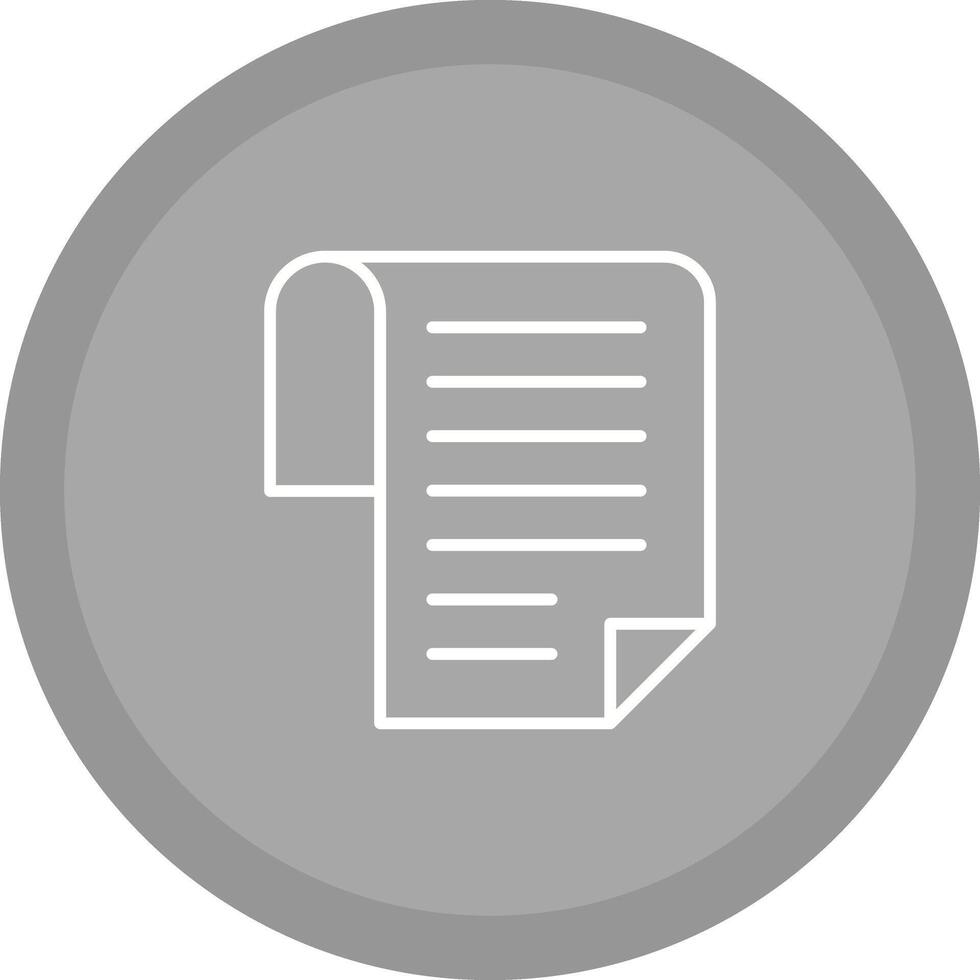 Document Icon Design vector