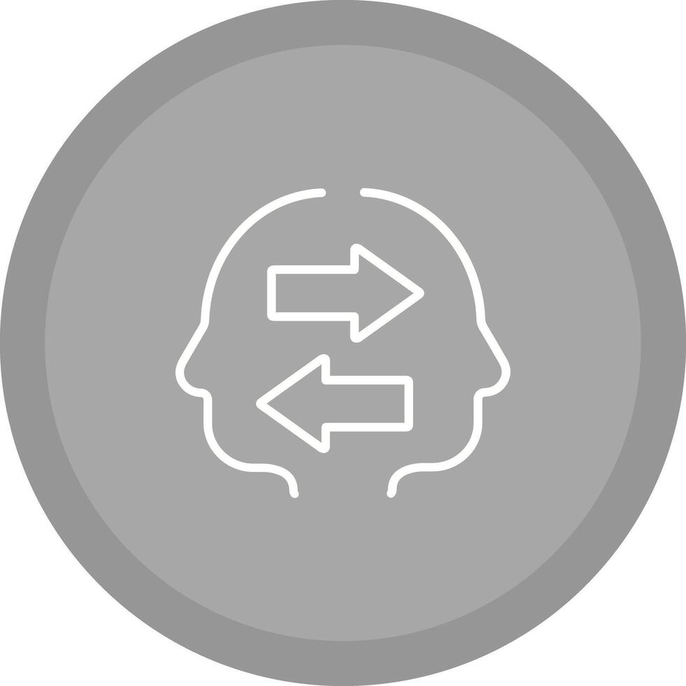 Knowledge Sharing Icon Design vector