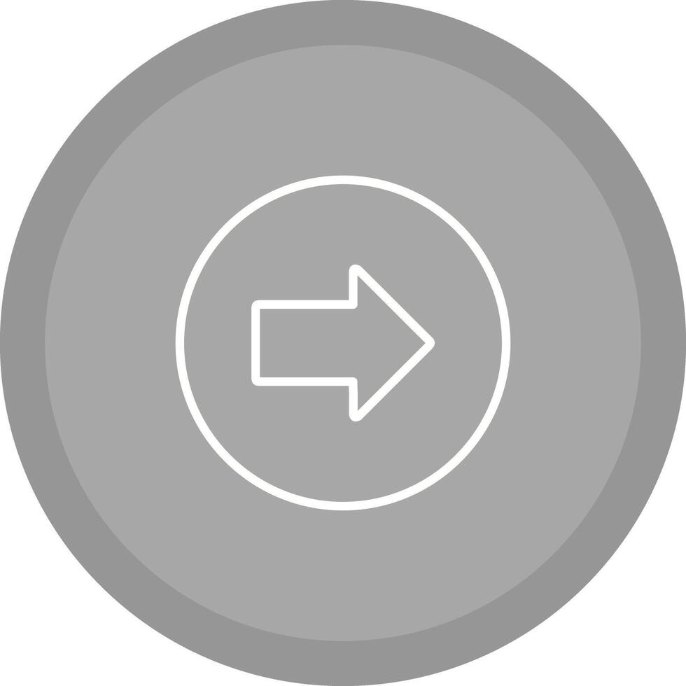 Right Arrow Icon Design vector